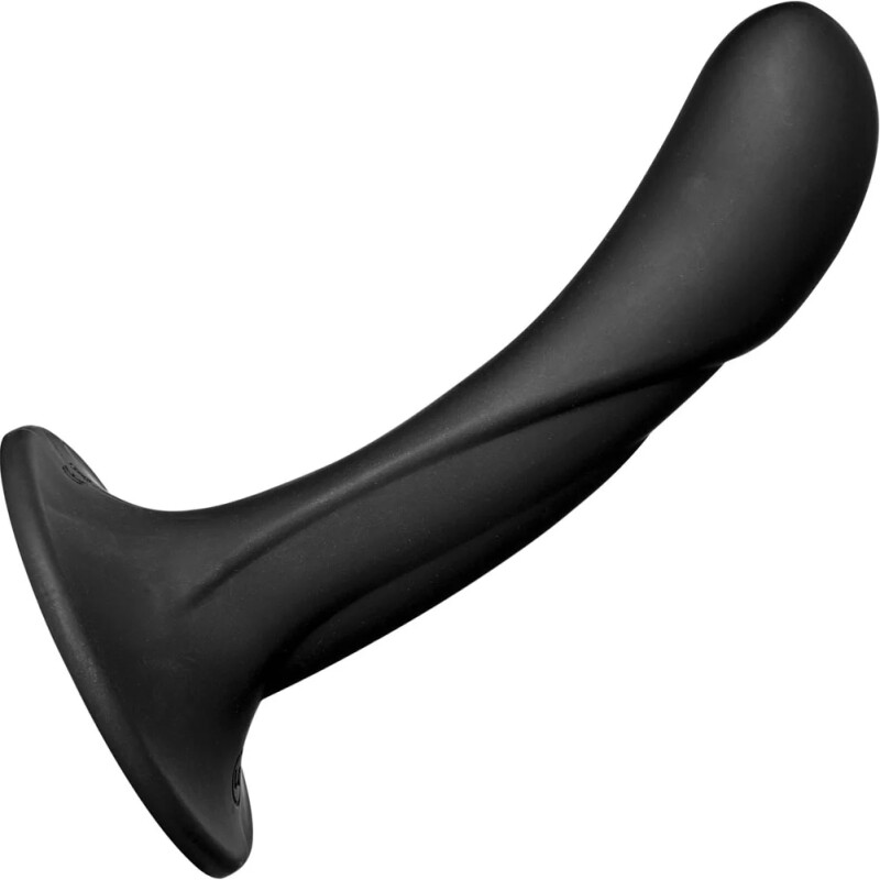Страпон з вібруючим адаптером G-Spot Vibrating Pleasure Set з дистанційним пультом, чорний, 16.5 х 3.8 см - Изображение 4