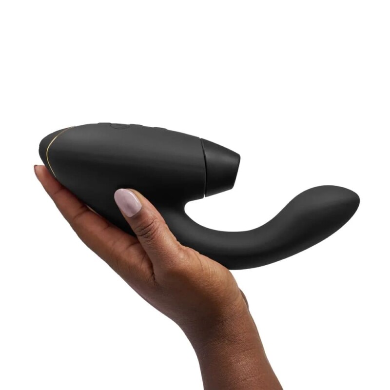 Безконтактний вібратор-стимулятор Womanizer Duo 2 Black, чорний - Изображение 7