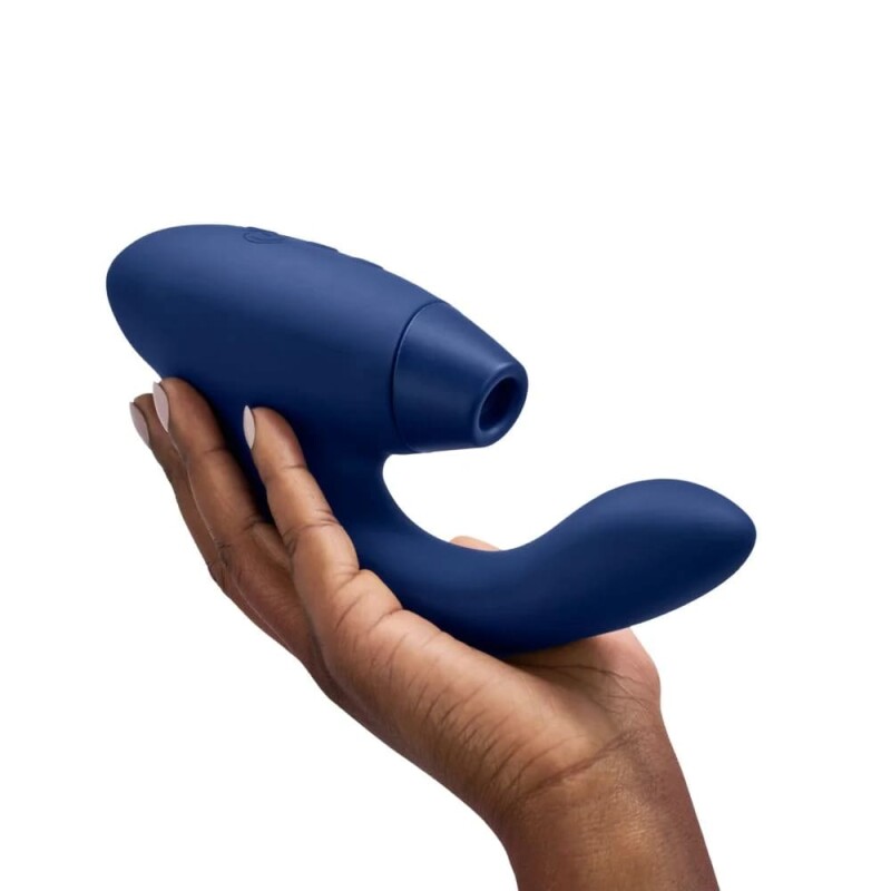 Безконтактний вібратор-стимулятор Womanizer  Duo 2 Blueberry, синій - Изображение 7