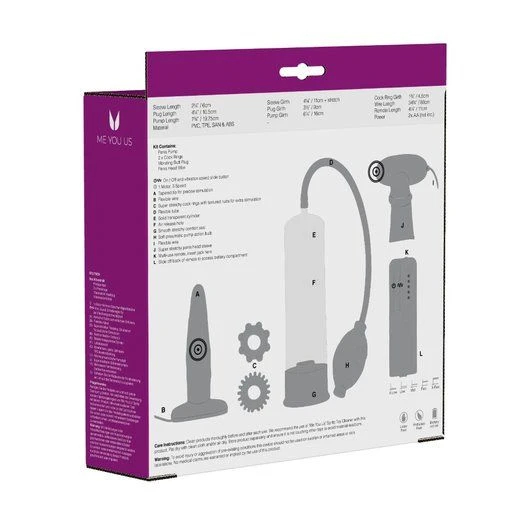 Набір секс-іграшок для чоловіків Male Kit Seven Creations, чорний - Изображение 6