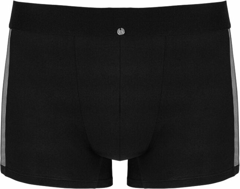 Труси чоловічі L/XL Obsessive Boldero, з сіточкою, чорні - Зображення 2