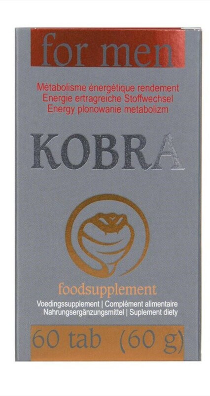 Біологічно активна добавка для зміцнення ерекції Cobeco Kobra, 60 таблеток - Изображение 1