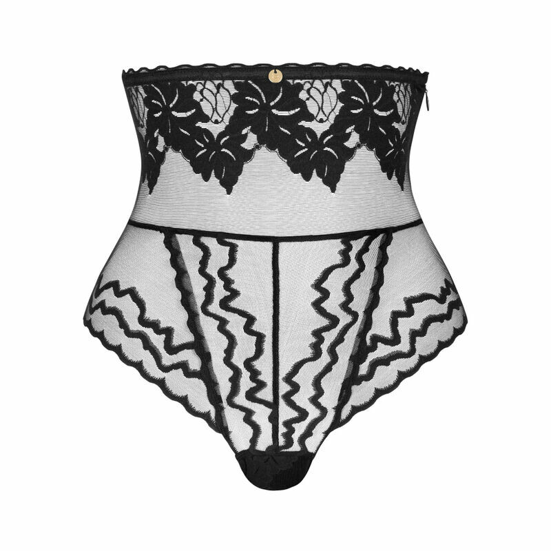 Трусики сексуальні M/L Obsessive Arienna, чорні - Изображение 4
