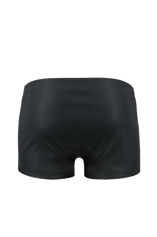 Шорти на кнопках Passion Men Short David, імітація шкіри, L/XL - Изображение 3