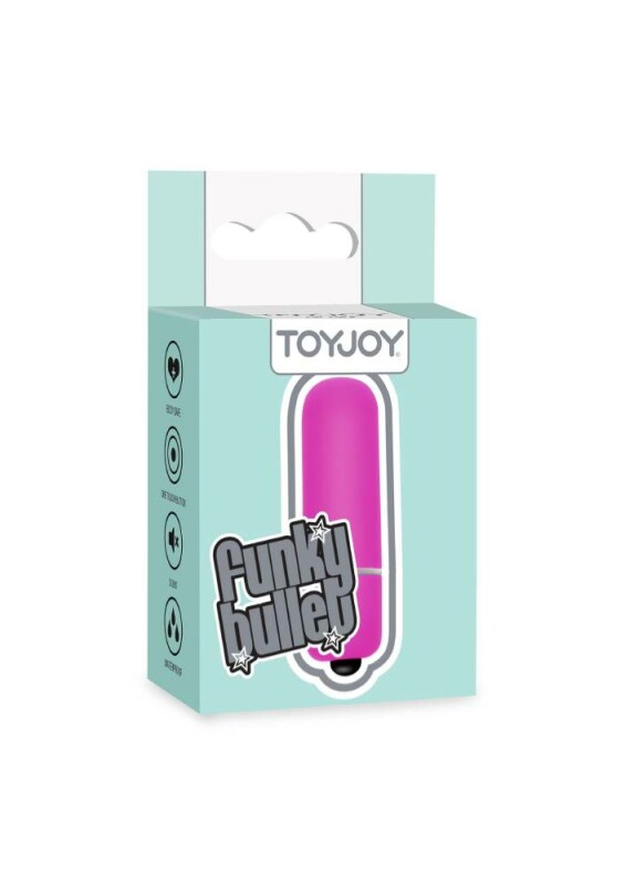 Віброкуля Funky Bullet фуксія, 5.5 х 1.5 см - Зображення 1