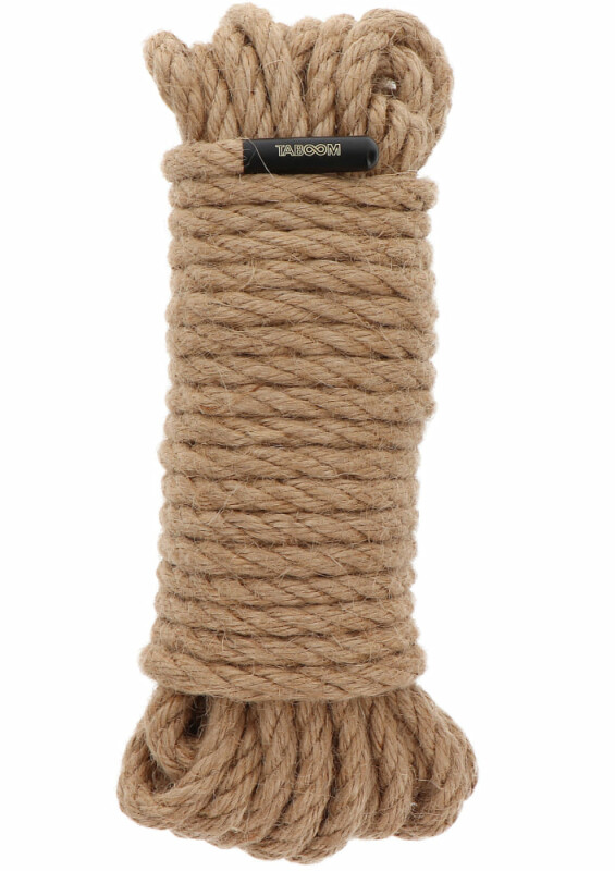 Бондажна мотузка Taboom Bondage Rope, 10 м х 7 мм, бежева - Зображення 1