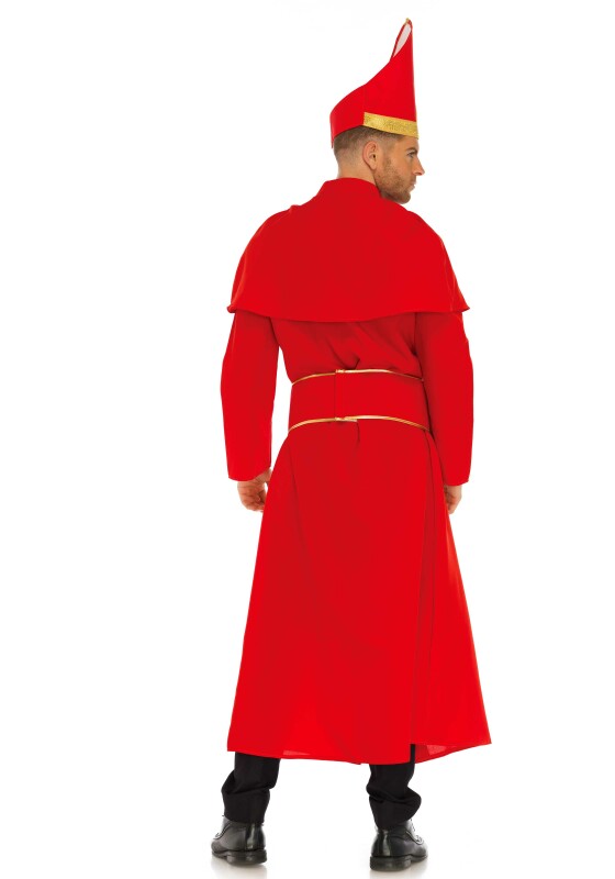 Костюм кардинала Leg Avenue Cardinal, червоний, розмір XL, 3 предмети - Изображение 1