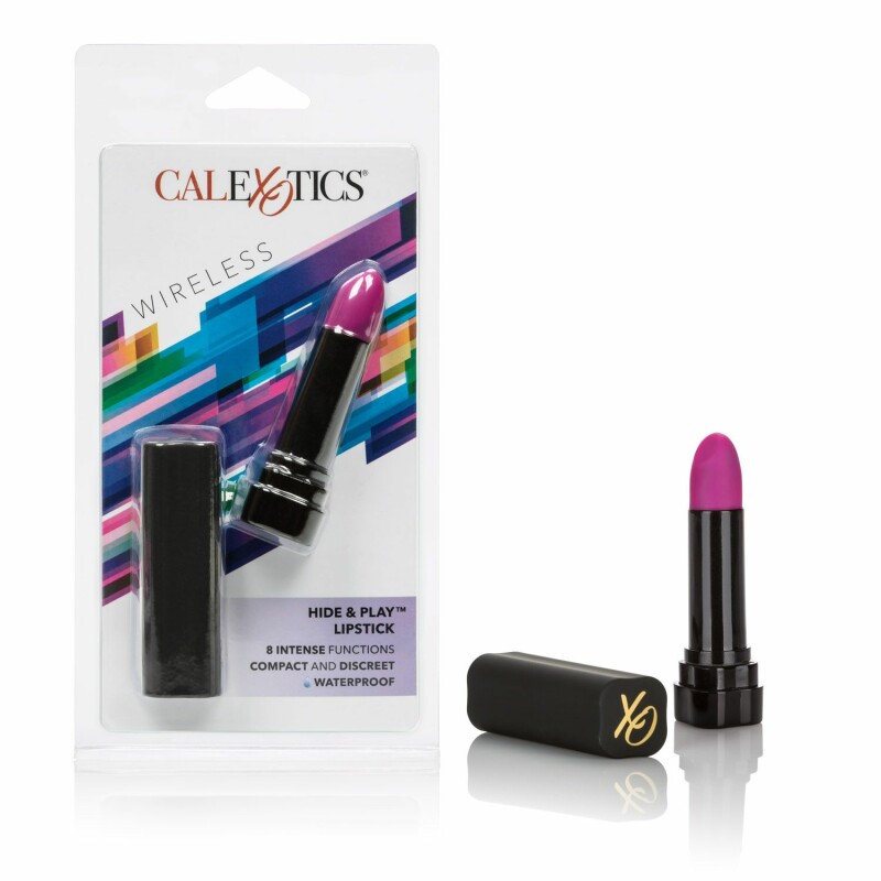 Вібратор CalExotics Hide &amp; Play у вигляді помади, чорний, 8.3 х 2 см - Зображення 1