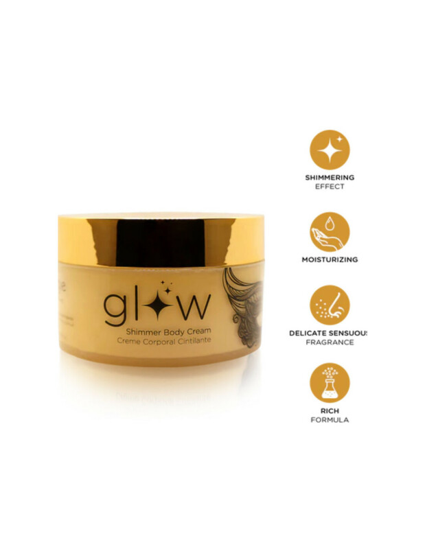 Шиммер-крем для тіла з ароматом-афродизіаком Orgiе Glow, 250 мл - Изображение 1