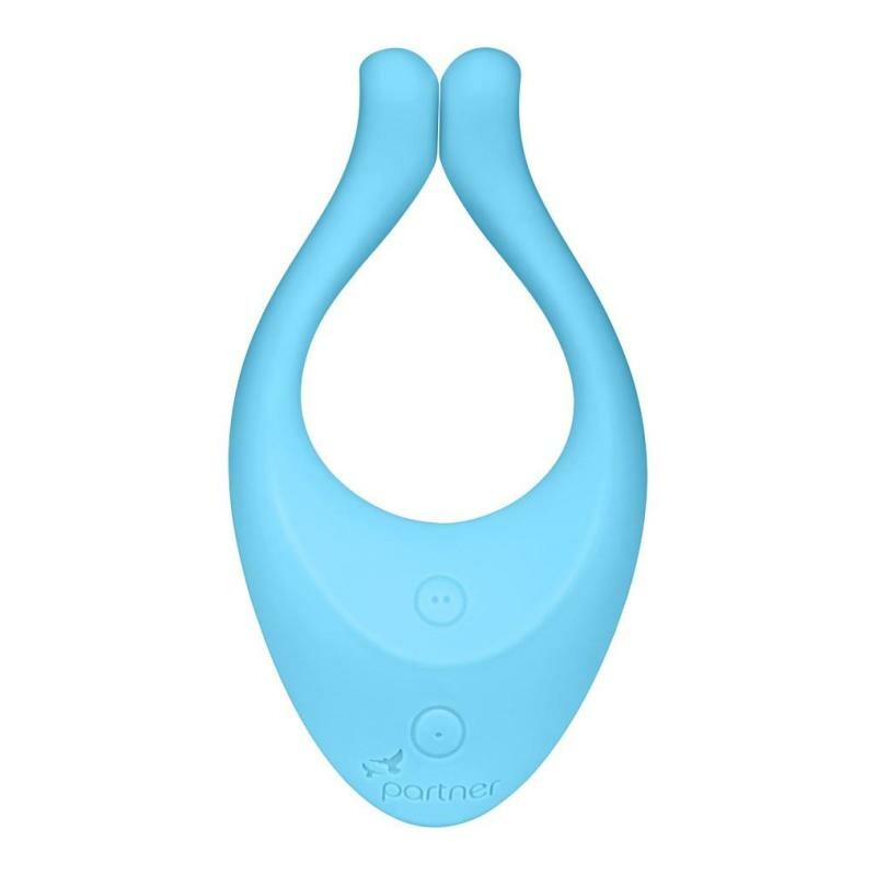 Вібратор для пар Satisfyer Endless Love багатофункціональний, блакитний, 13 х 3.2 см - Зображення 2
