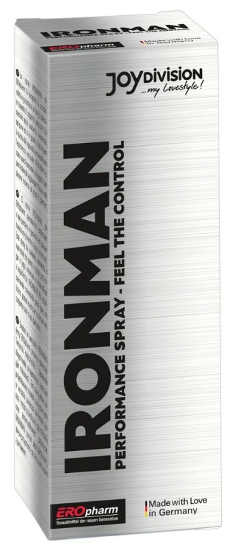 Спрей-пролонгатор Joy Division Ironman для члена, збудливий, 30 мл - Изображение 2