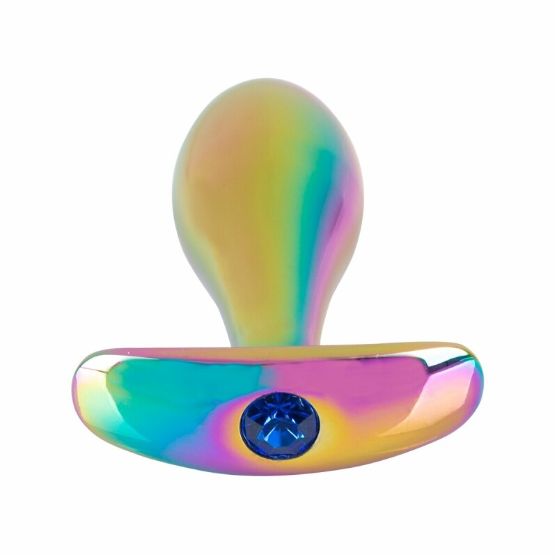 Набір Анальних пробок Anos Metal Butt Plug Set Rainb 2 шт. - Зображення 5