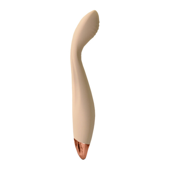 Вібратор для точки G Sweet Em Vibrating Stick жовтий, 18.5 х 3 см - Зображення 2