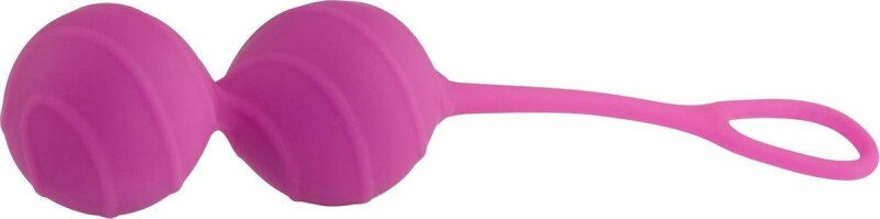 Вагінальні кульки Honeybuns Miss V, силіконові, фіолетові, 80 г - Изображение 2