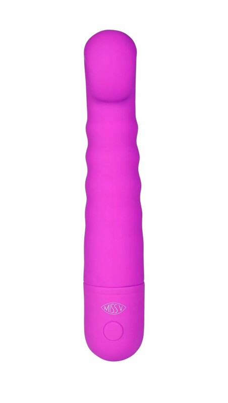 Вібратор для точки G Sugar Miss V, силіконовий, фіолетовий, 18.8 х 3.8 см - Изображение 2