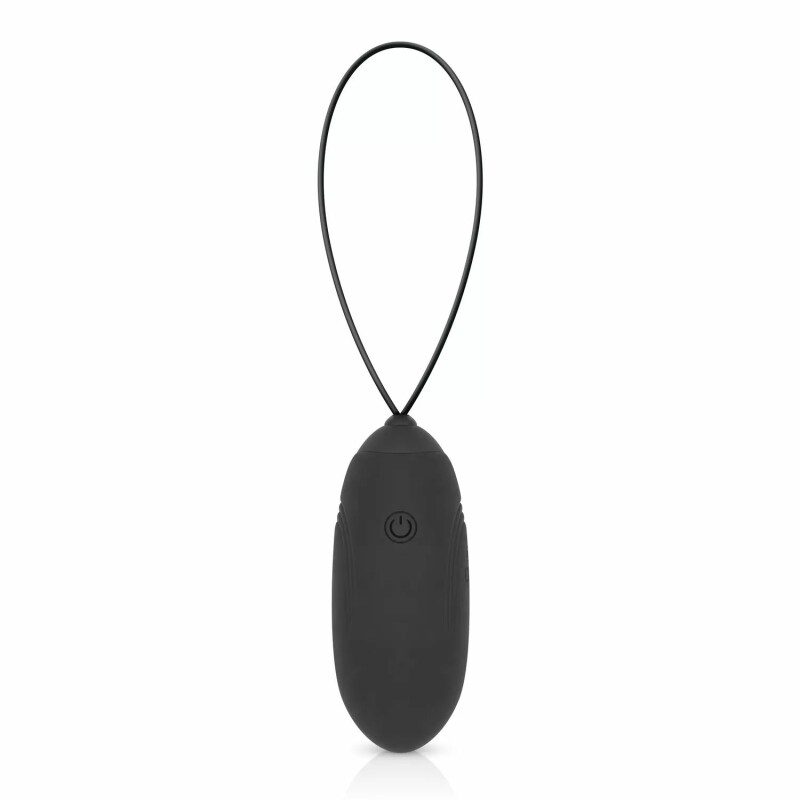 Віброяйце з пультом Easytoys Luv Egg, силіконове, чорне, 6.5 х 3.5 см - Зображення 3