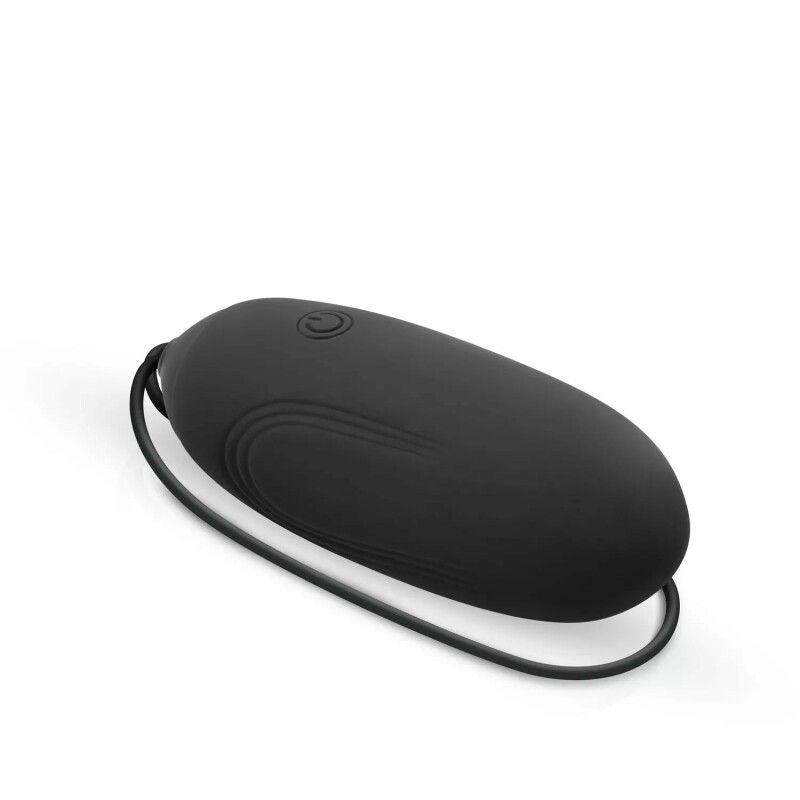 Віброяйце з пультом Easytoys Luv Egg, силіконове, чорне, 6.5 х 3.5 см - Зображення 4