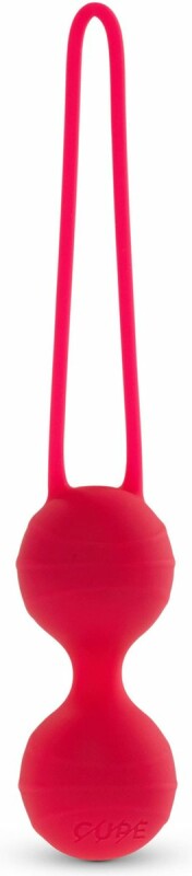 Вагінальні кульки Lusty Lady Cupe, силіконові, рожеві, 2 х 40 г - Изображение 1