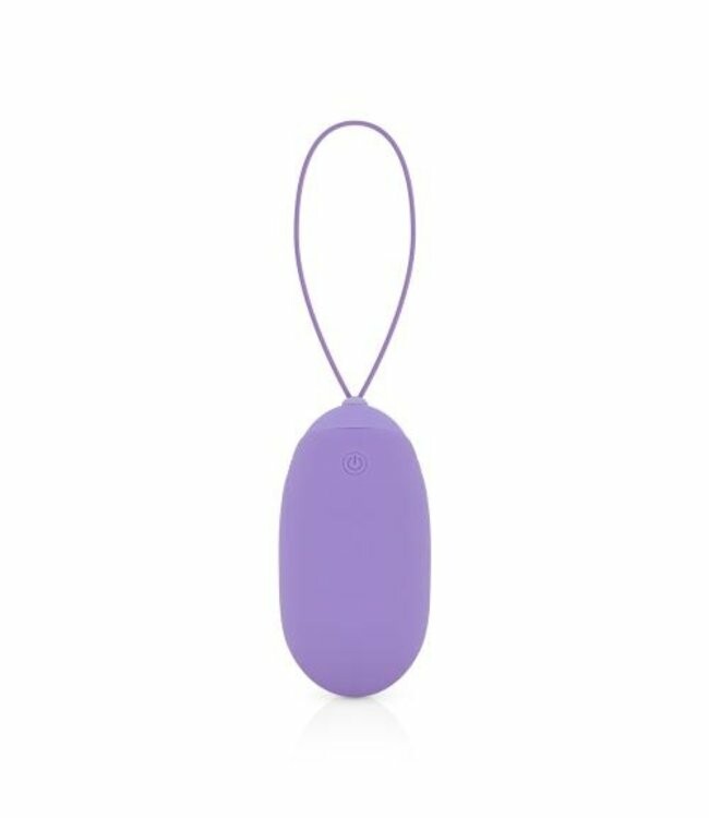 Віброяйце XL Easytoys, з дистанційним пультом, силіконове, лілове, 8 х 3.8 см - Изображение 2