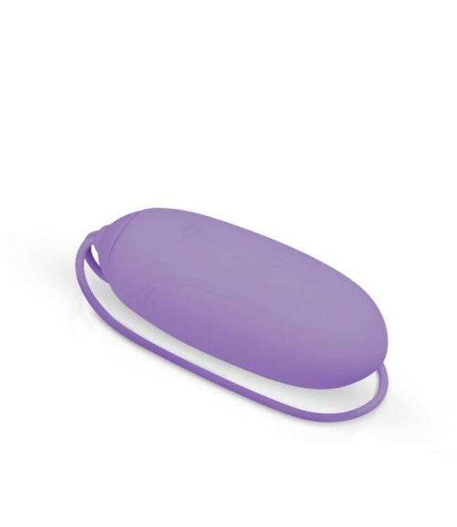 Віброяйце XL Easytoys, з дистанційним пультом, силіконове, лілове, 8 х 3.8 см - Изображение 3