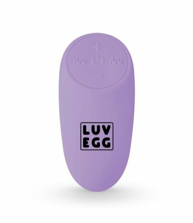 Віброяйце XL Easytoys, з дистанційним пультом, силіконове, лілове, 8 х 3.8 см - Изображение 4