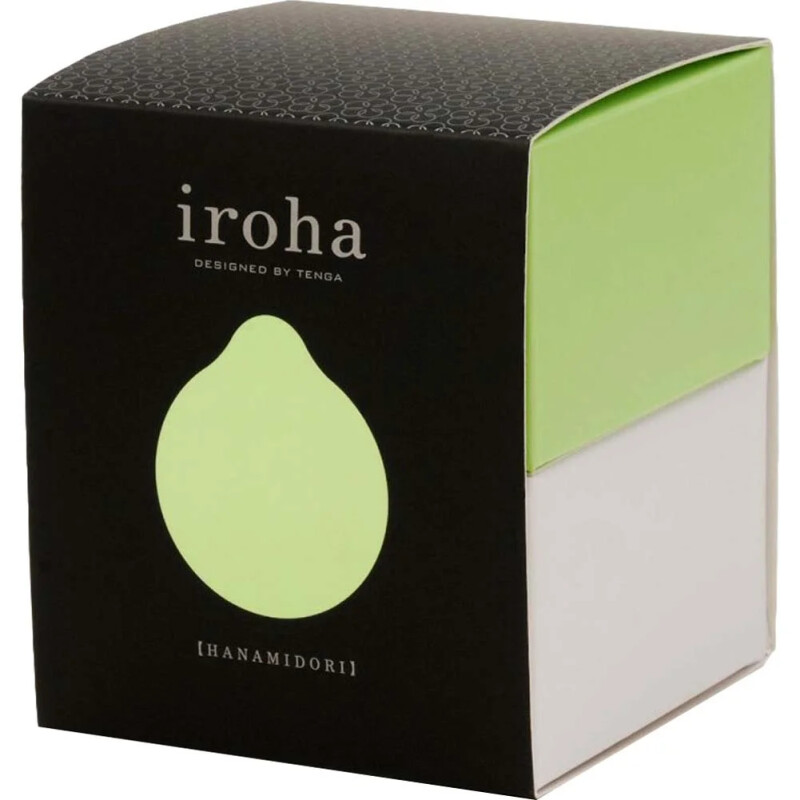 Вібратор для клітора Iroha Midori Tenga, медичний силікон, м'якість зефіру, зелений - Изображение 1