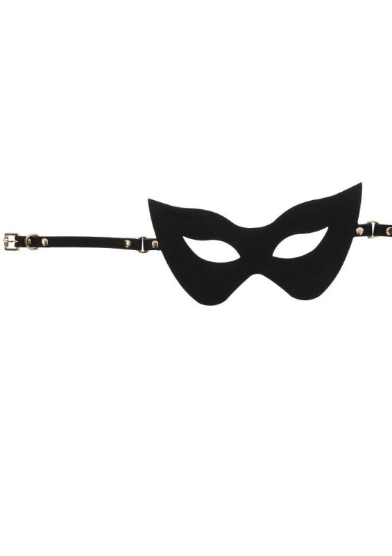 Маска кішки з відкритими очима Cat Mask Taboom Dona, чорна - Зображення 2