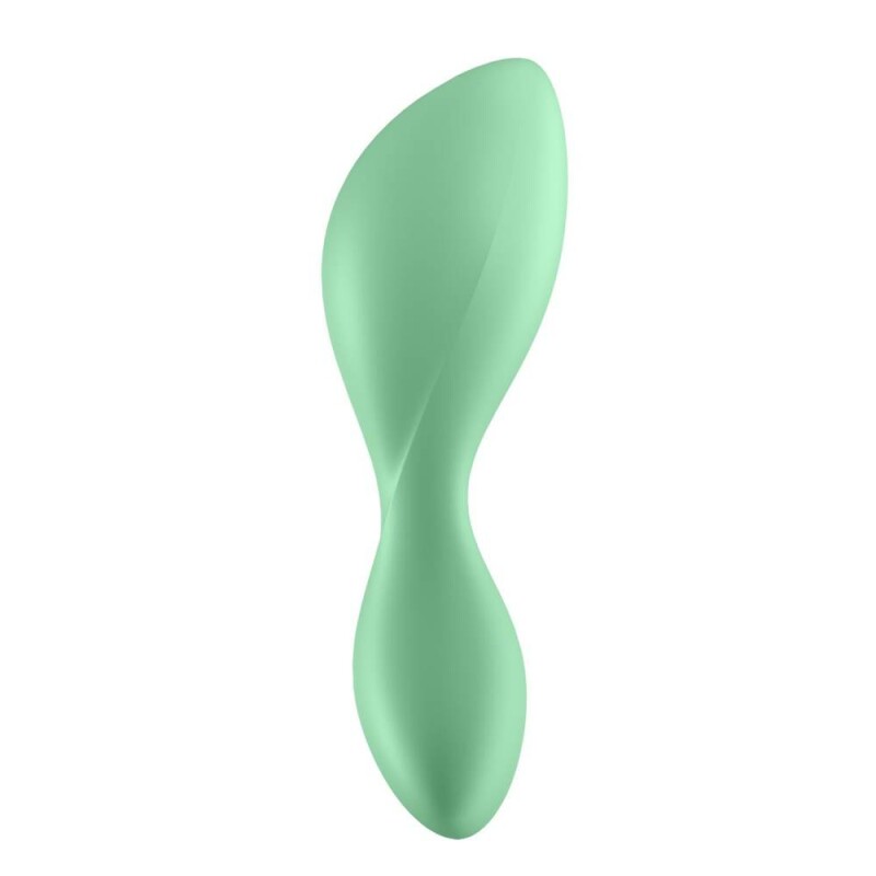 Анальний вібратор Satisfyer Trendsetter з додатком, зелений, 11.2 х 5 см - Изображение 3
