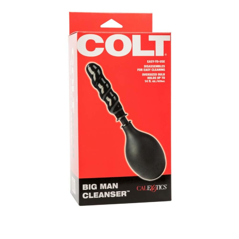 Анальний душ COLT Big Man Cleanser чорний, 30 см - Изображение 5
