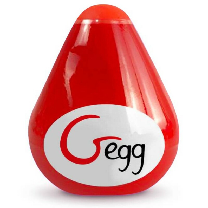 Мастурбатор нереалістичний Gvibe Gegg, червоний, 6.5 х 5 см - Зображення 7