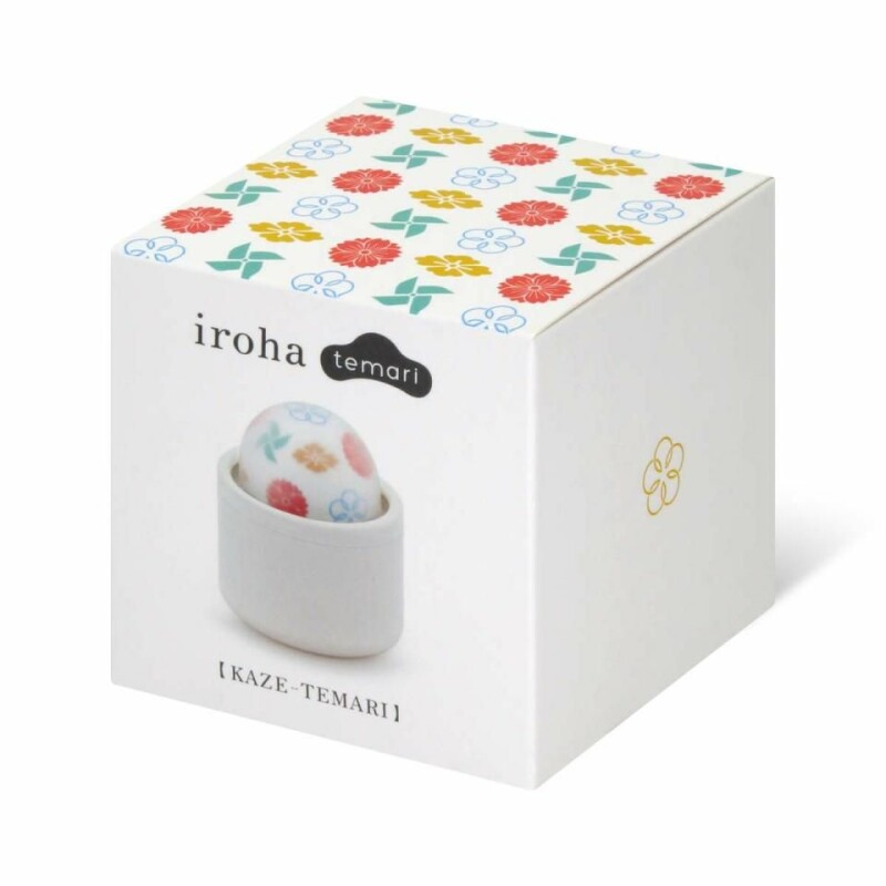 Вібратор для клітора Hana-Temari Iroha, силіконовий, білий, 7 х 6 см - Изображение 1