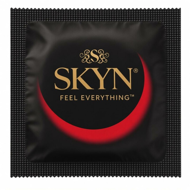 Презервативи з рельєфом Skyn Intense Feel, безлатексні (полізопрен), 10 шт - Изображение 1