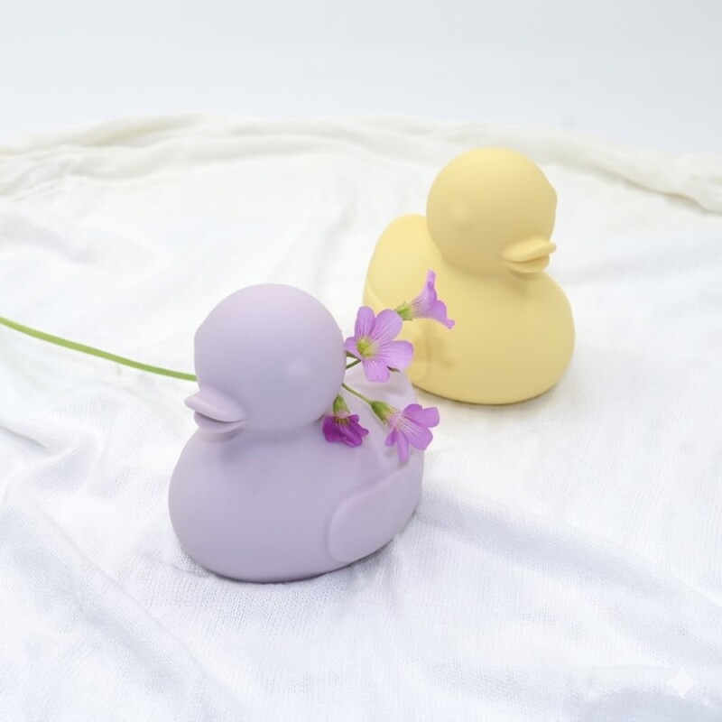 Вібратор для клітора Sweet Em Duckie у вигляді качечки, лавандовий, 7.5 х 6 см - Зображення 5