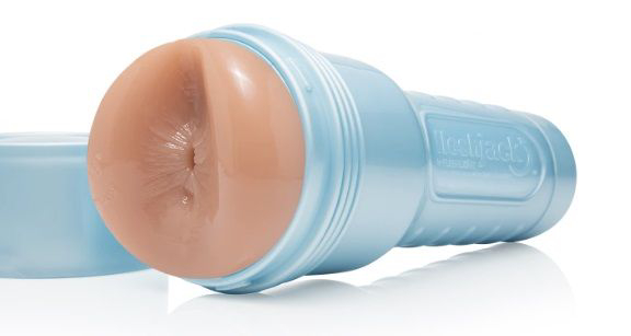 Мастурбатор анус у колбі Fleshlight Boys Diego Sans, кібершкіра, бежевий, 25 х 10 см - Изображение 2