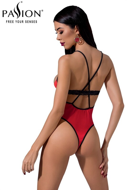 Боді Passion FEMMINA BODY, червоне, S/M - Изображение 1