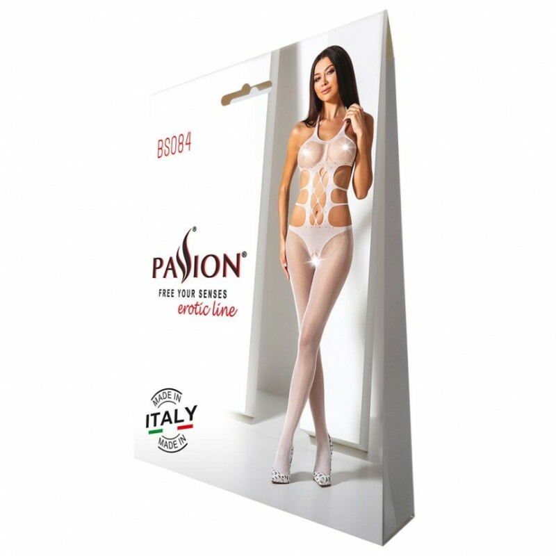 Комбінезон Passion BS084, білий, One size - Изображение 1
