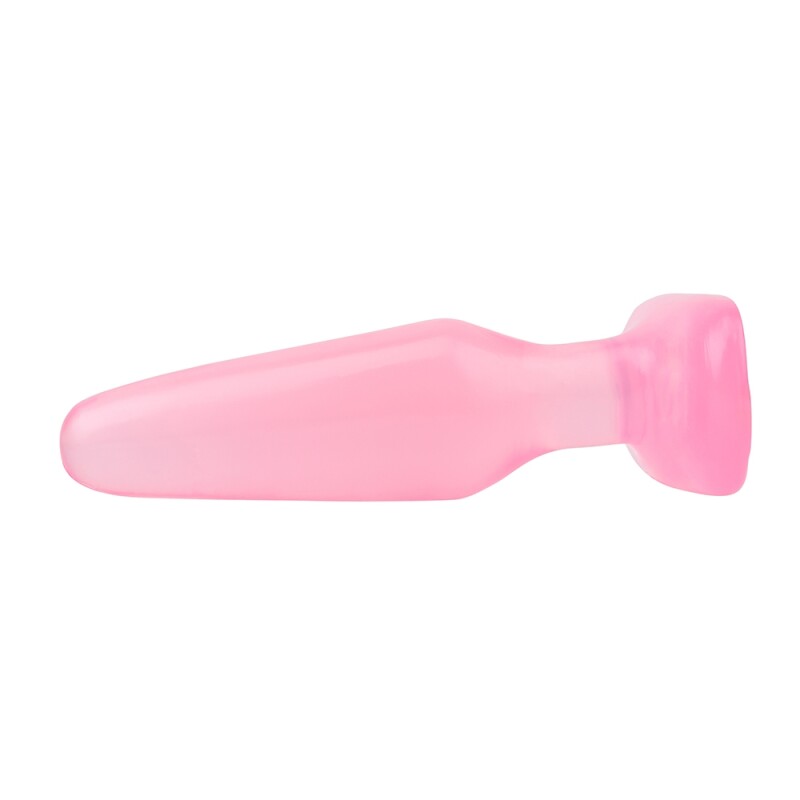 Анальна пробка Chisa Beginner's rock Plug, рожева, 13.9 х 4 см - Изображение 4