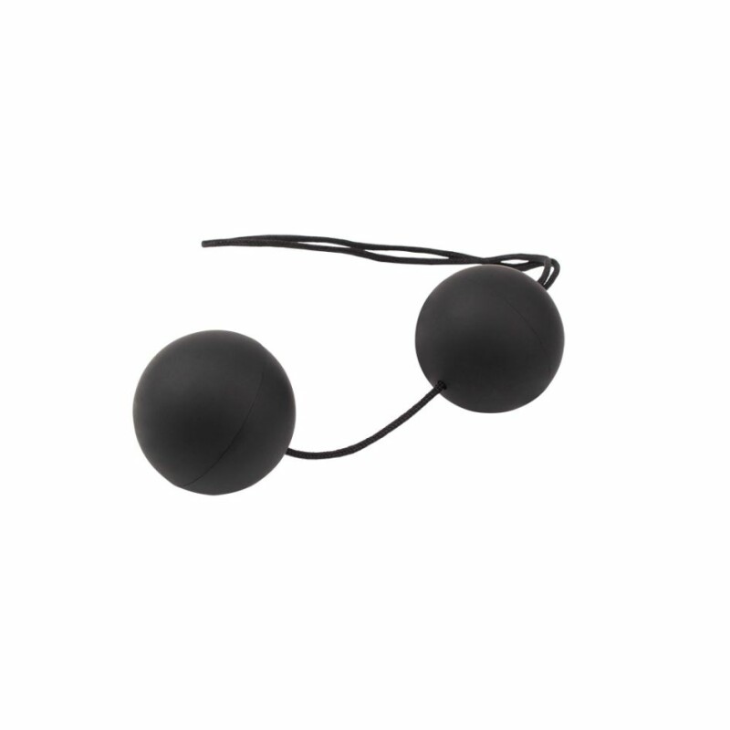 Вагінальні кульки Chisa Hi-Basic Love Balls на м'якому зчепленні чорні, 24 х 3.3 см - Зображення 2