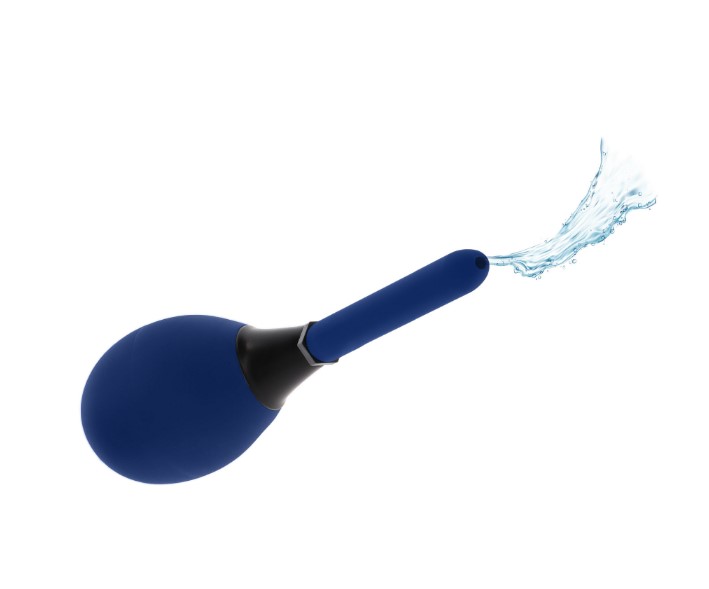Анальний душ ToyJoy Buttocks Anal Douche, синій, 475 мл, 15 х 2 см - Изображение 3