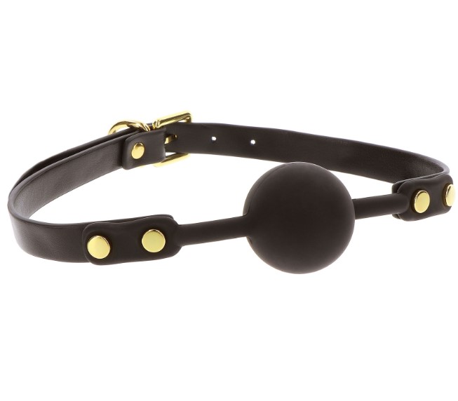 Кляп Taboom Vogue Ball Gag, чорний, 4.1 см - Изображение 4