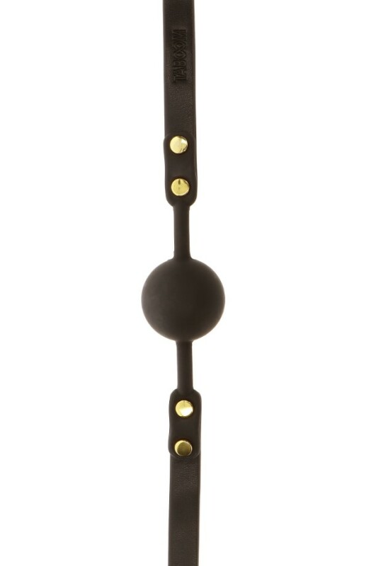 Кляп Taboom Vogue Ball Gag, чорний, 4.1 см - Изображение 5