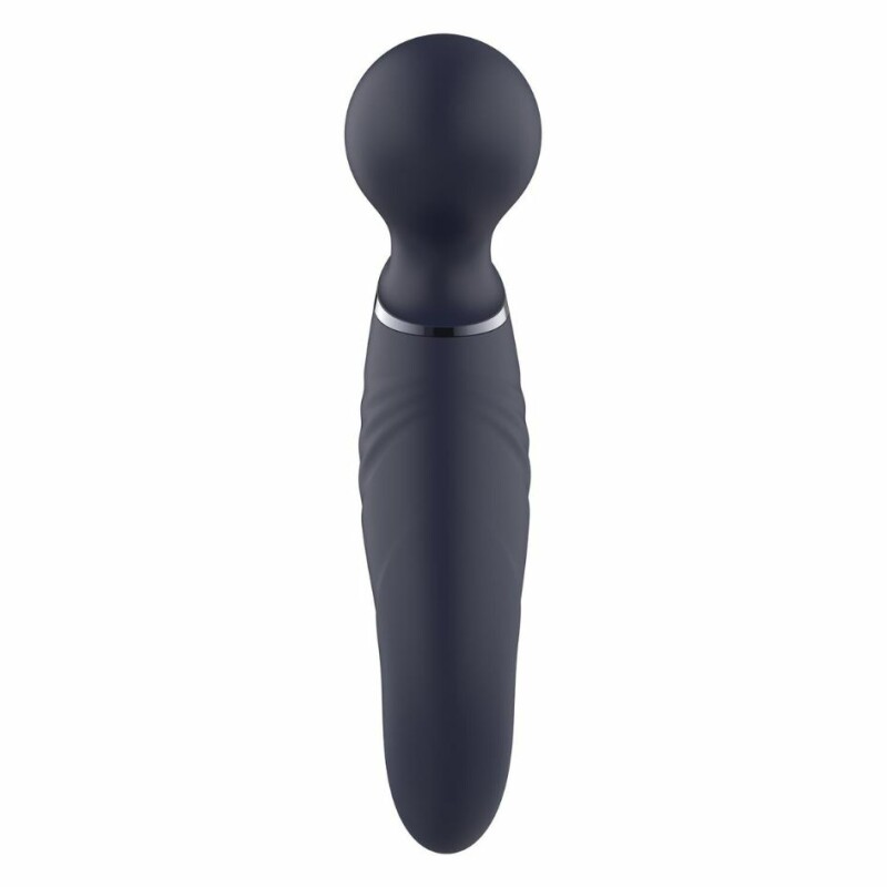 Вібратор мікрофон Dream Toys Glam Dual Wand Vibe для подвійної стимуляції, фіолетовий, 21.2 см х 4.9 см - Зображення 4