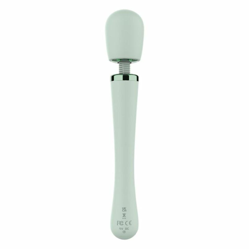Вібратор мікрофон Dream Toys Glam XL Wand Vibrator м'ятний, 30.5 см х 5.2 см - Зображення 5