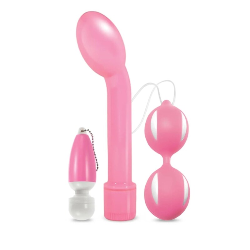 Набір іграшок Global Novelties Love Your Muff рожевий, 3 шт - Изображение 1