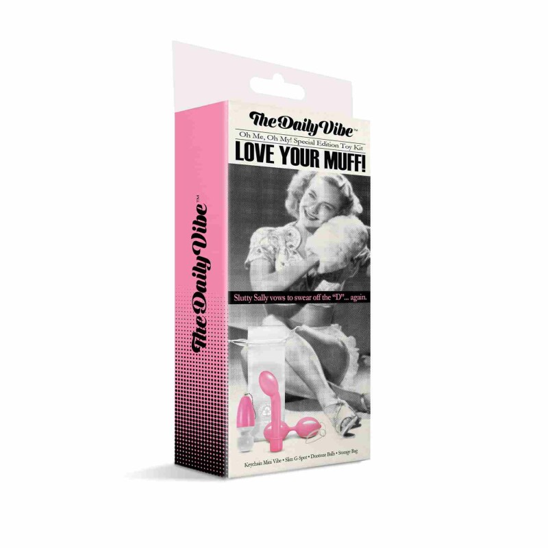 Набір іграшок Global Novelties Love Your Muff рожевий, 3 шт - Изображение 2