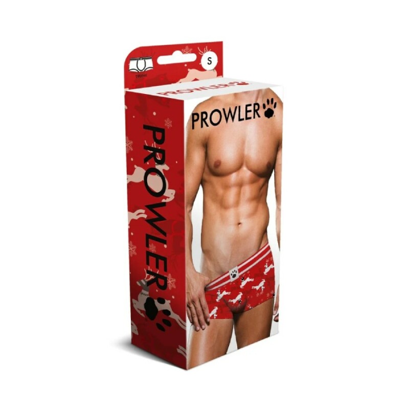 Труси чоловічі Prowler Reindeer з візерунком, червоно-білі, L - Изображение 2