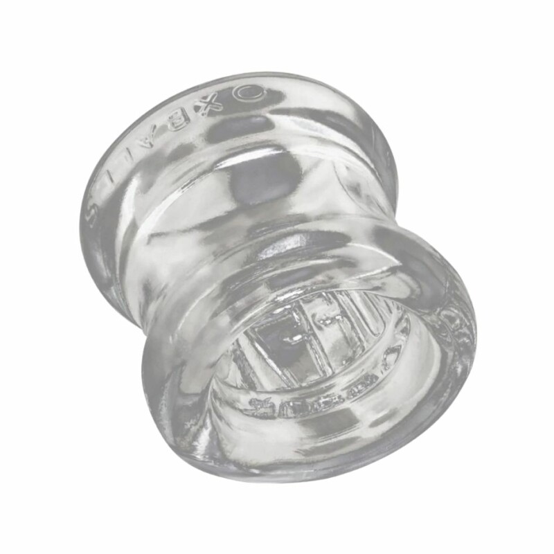 Насадка на мошонку Oxballs Squeeze, прозора, 8.9 х 5.1 см - Изображение 1