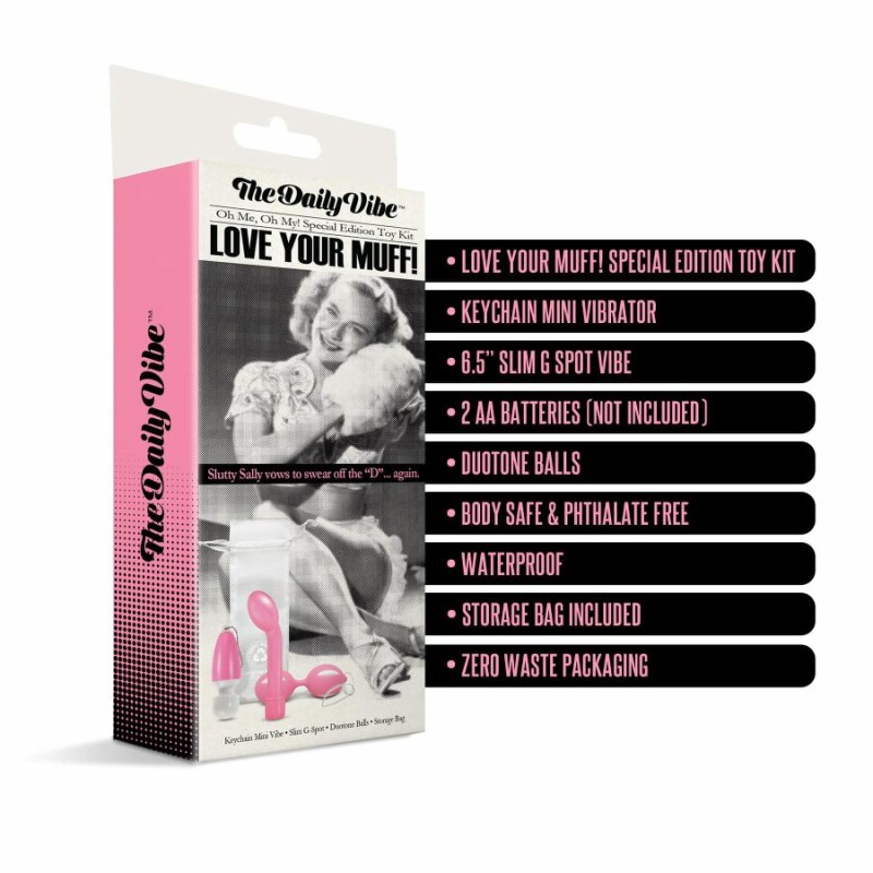 Набір іграшок Global Novelties Love Your Muff рожевий, 3 шт - Изображение 3