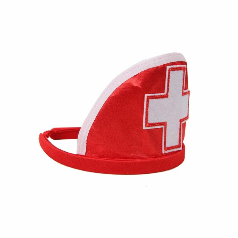 Костюм медсестри боді з підв'язками Star Night Sexy Nurse Costume з обідком, білий, XS-S - Изображение 2