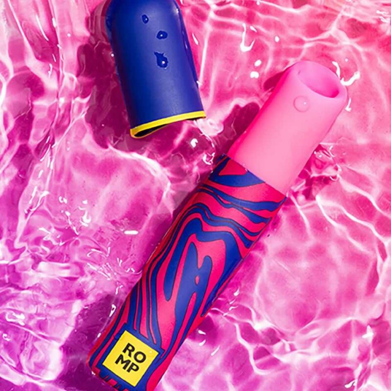 Кліторальний стимулятор вакуумний Romp Lipstick у формі помади, рожевий - Зображення 8